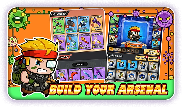 BUILD YOUR ARSENAL
